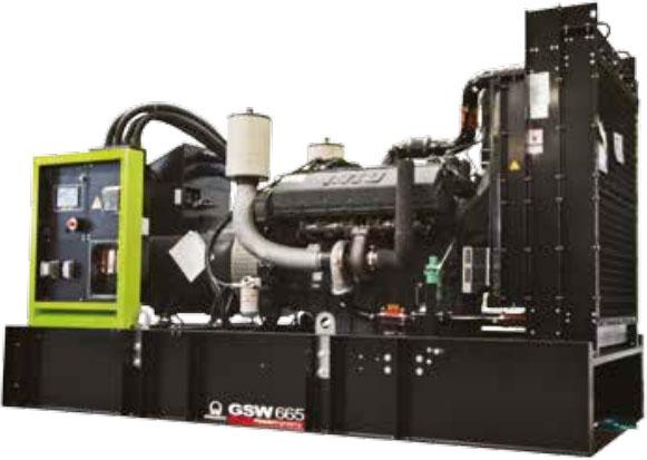 Дизельный генератор Pramac GSW780V с АВР TWD1645GE