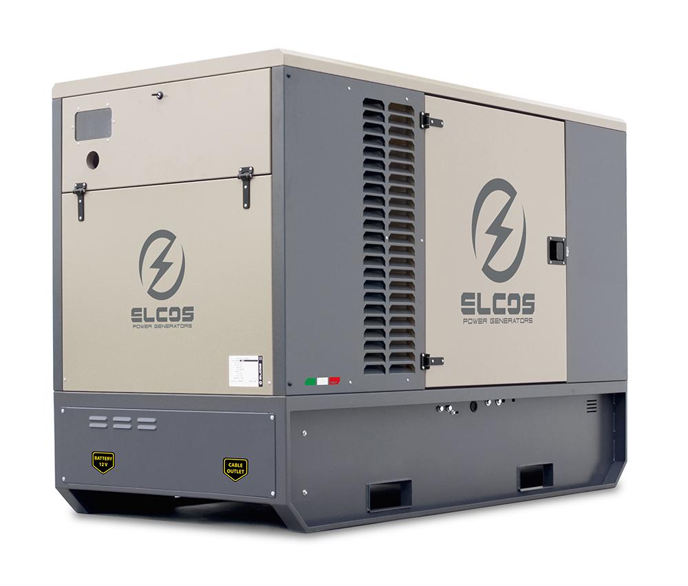 Дизельный генератор ELCOS GE.KOS5.050/045.SS в кожухе KDI 2504 TCR CAC