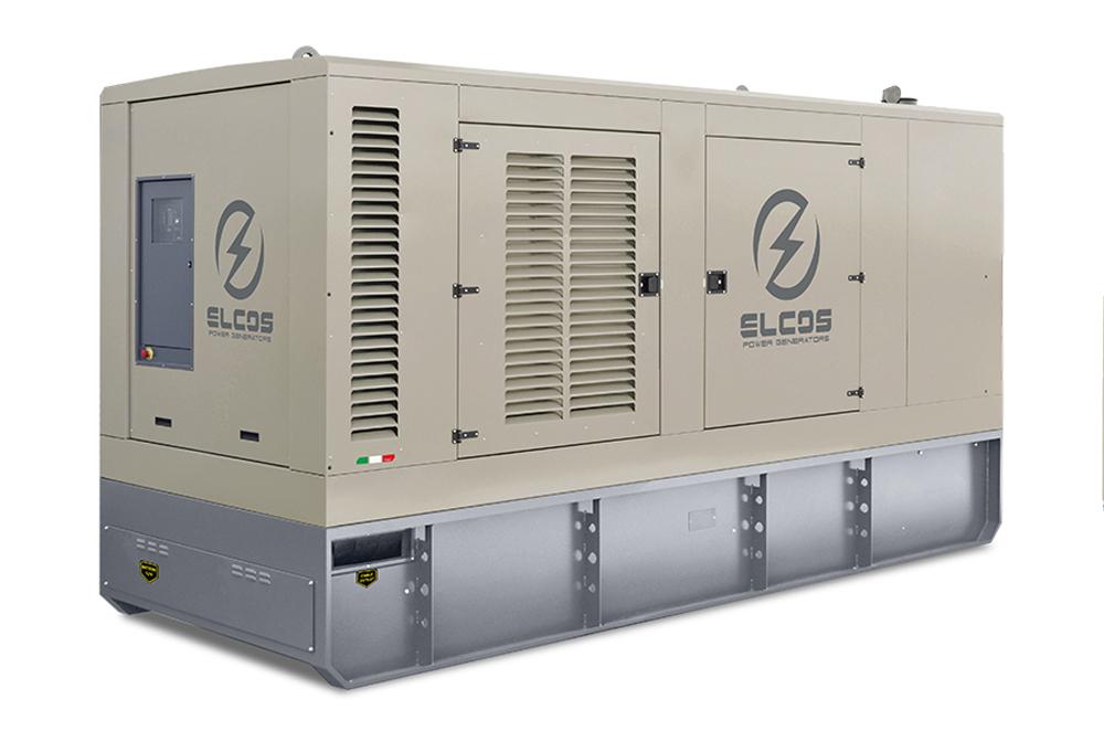 Дизельный генератор ELCOS GE.VO.770/700.SS в кожухе с АВР TWD 1645 GE