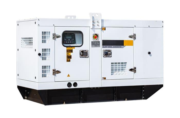 Дизельный генератор EcoPower АД16-T400 в кожухе на шасси K4100DS
