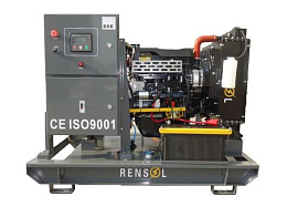 Дизельный генератор Rensol RW22HO с АВР WP2.3D25E200