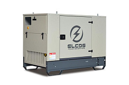 Дизельный генератор ELCOS GE.YA.047/044.PRO в кожухе на шасси с АВР 4TNV98T
