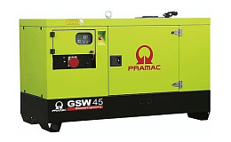 Дизельный генератор Pramac GSW45Y в кожухе 4TNV98T-GPGEC