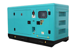 Дизельный генератор Weifang АД-200 в кожухе на шасси WLD227